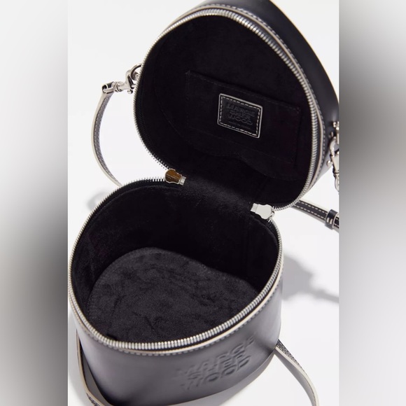 Marge Sherwood Black Medium Heart Bag - Picture 3 of 8